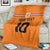 Custom Netherlands Football 2024 Road To The Champion Blanket Oranje Holland Clockwork Orange The Flying Home Color