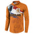 Custom Netherlands Football 2024 Road To The Champion Button Sweatshirt Oranje Holland Clockwork Orange The Flying Home Color - Wonder Print Shop