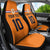 Custom Netherlands Football 2024 Road To The Champion Car Seat Cover Oranje Holland Clockwork Orange The Flying Home Color - Wonder Print Shop