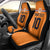 Custom Netherlands Football 2024 Road To The Champion Car Seat Cover Oranje Holland Clockwork Orange The Flying Home Color - Wonder Print Shop