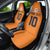 Custom Netherlands Football 2024 Road To The Champion Car Seat Cover Oranje Holland Clockwork Orange The Flying Home Color - Wonder Print Shop