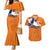 Custom Netherlands Football 2024 Road To The Champion Couples Matching Mermaid Dress and Hawaiian Shirt Oranje Holland Clockwork Orange The Flying Home Color - Wonder Print Shop