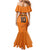 Custom Netherlands Football 2024 Road To The Champion Family Matching Mermaid Dress and Hawaiian Shirt Oranje Holland Clockwork Orange The Flying Home Color - Wonder Print Shop