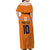 Custom Netherlands Football 2024 Road To The Champion Family Matching Off Shoulder Maxi Dress and Hawaiian Shirt Oranje Holland Clockwork Orange The Flying Home Color - Wonder Print Shop