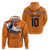 Custom Netherlands Football 2024 Road To The Champion Hoodie Oranje Holland Clockwork Orange The Flying Home Color - Wonder Print Shop