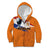 Custom Netherlands Football 2024 Road To The Champion Kid Hoodie Oranje Holland Clockwork Orange The Flying Home Color - Wonder Print Shop