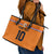 Custom Netherlands Football 2024 Road To The Champion Leather Tote Bag Oranje Holland Clockwork Orange The Flying Home Color - Wonder Print Shop