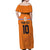 Custom Netherlands Football 2024 Road To The Champion Off Shoulder Maxi Dress Oranje Holland Clockwork Orange The Flying Home Color - Wonder Print Shop