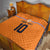 Custom Netherlands Football 2024 Road To The Champion Quilt Oranje Holland Clockwork Orange The Flying Home Color