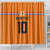 Custom Netherlands Football 2024 Road To The Champion Shower Curtain Oranje Holland Clockwork Orange The Flying Home Color