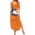 Custom Netherlands Football 2024 Road To The Champion Summer Maxi Dress Oranje Holland Clockwork Orange The Flying Home Color