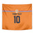 Custom Netherlands Football 2024 Road To The Champion Tapestry Oranje Holland Clockwork Orange The Flying Home Color