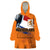 Custom Netherlands Football 2024 Road To The Champion Wearable Blanket Hoodie Oranje Holland Clockwork Orange The Flying Home Color