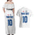 Custom England Football 2024 Road To The Champion Couples Matching Off Shoulder Maxi Dress and Hawaiian Shirt - Wonder Print Shop