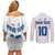 Custom England Football 2024 Road To The Champion Couples Matching Off Shoulder Short Dress and Long Sleeve Button Shirt - Wonder Print Shop