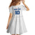 Custom England Football 2024 Road To The Champion Family Matching Off The Shoulder Long Sleeve Dress and Hawaiian Shirt - Wonder Print Shop