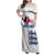 Custom England Football 2024 Road To The Champion Family Matching Off Shoulder Maxi Dress and Hawaiian Shirt - Wonder Print Shop