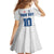 Custom England Football 2024 Road To The Champion Kid Short Sleeve Dress - Wonder Print Shop