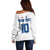 Custom England Football 2024 Road To The Champion Off Shoulder Sweater - Wonder Print Shop