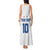 Custom England Football 2024 Road To The Champion Tank Maxi Dress