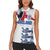 Custom England Football 2024 Road To The Champion Women Sleeveless Polo Shirt