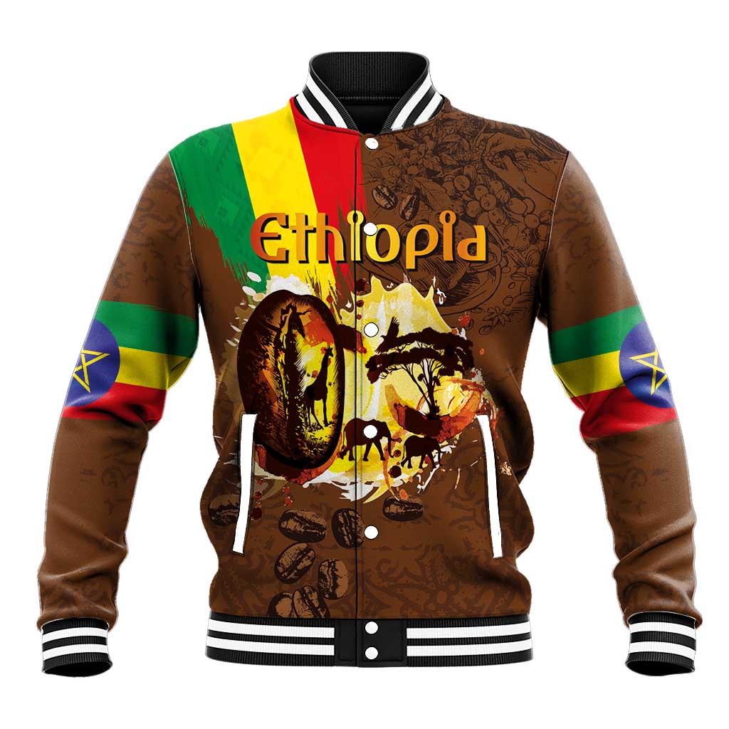 Ethiopia Culture - Proud of Coffee Baseball Jacket