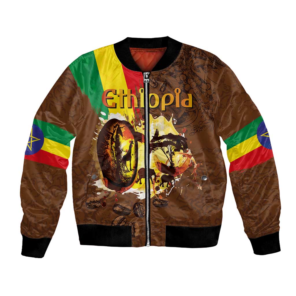 Ethiopia Culture - Proud of Coffee Bomber Jacket