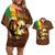 Ethiopia Culture - Proud of Coffee Couples Matching Off Shoulder Short Dress and Hawaiian Shirt