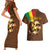 Ethiopia Culture - Proud of Coffee Couples Matching Short Sleeve Bodycon Dress and Hawaiian Shirt