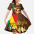 Ethiopia Culture - Proud of Coffee Family Matching Long Sleeve Bodycon Dress and Hawaiian Shirt