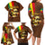 Ethiopia Culture - Proud of Coffee Family Matching Long Sleeve Bodycon Dress and Hawaiian Shirt