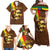 Ethiopia Culture - Proud of Coffee Family Matching Off Shoulder Maxi Dress and Hawaiian Shirt