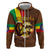 Ethiopia Culture - Proud of Coffee Zip Hoodie - Wonder Print Shop