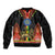 Ethiopia Culture Bomber Jacket Lion of Judah with The Star Seal - Dashiki Style