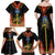 Ethiopia Culture Family Matching Off Shoulder Maxi Dress and Hawaiian Shirt Lion of Judah with The Star Seal - Dashiki Style