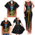 Ethiopia Culture Family Matching Tank Maxi Dress and Hawaiian Shirt Lion of Judah with The Star Seal - Dashiki Style