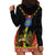 Ethiopia Culture Hoodie Dress Lion of Judah with The Star Seal - Dashiki Style