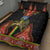 Ethiopia Culture Quilt Bed Set Lion of Judah with The Star Seal - Dashiki Style - Wonder Print Shop