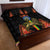 Ethiopia Culture Quilt Bed Set Lion of Judah with The Star Seal - Dashiki Style - Wonder Print Shop