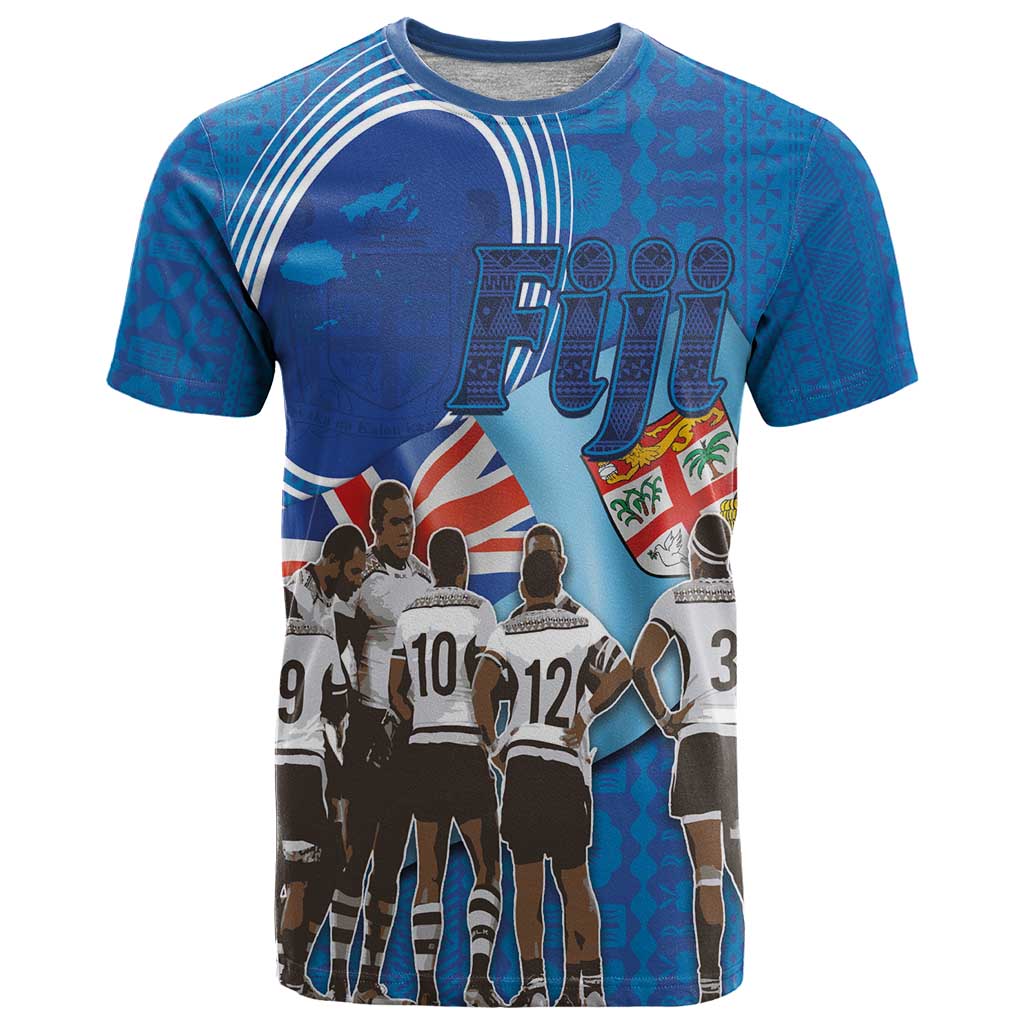 Fiji Rugby Sevens T Shirt Commemorate Gold Medal - Rio de Janeiro 2016