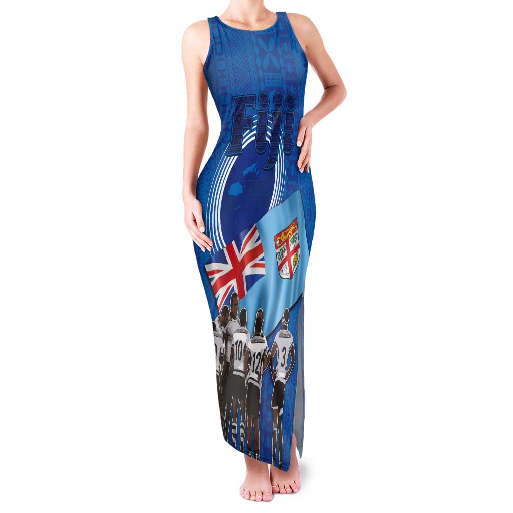 Fiji Rugby Sevens Tank Maxi Dress Commemorate Gold Medal - Rio de Janeiro 2016