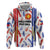 Custom Philippines Champions Football Jersey Zip Hoodie - Wonder Print Shop