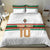 Custom Morocco Football Bedding Set The Roar of Atlas Lions - Wonder Print Shop