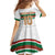 Custom Morocco Football Family Matching Short Sleeve Bodycon Dress and Hawaiian Shirt The Roar of Atlas Lions