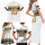 Custom Morocco Football Family Matching Short Sleeve Bodycon Dress and Hawaiian Shirt The Roar of Atlas Lions