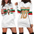 Custom Morocco Football Hoodie Dress The Roar of Atlas Lions - Wonder Print Shop