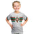 Custom Morocco Football Kid T Shirt The Roar of Atlas Lions - Wonder Print Shop