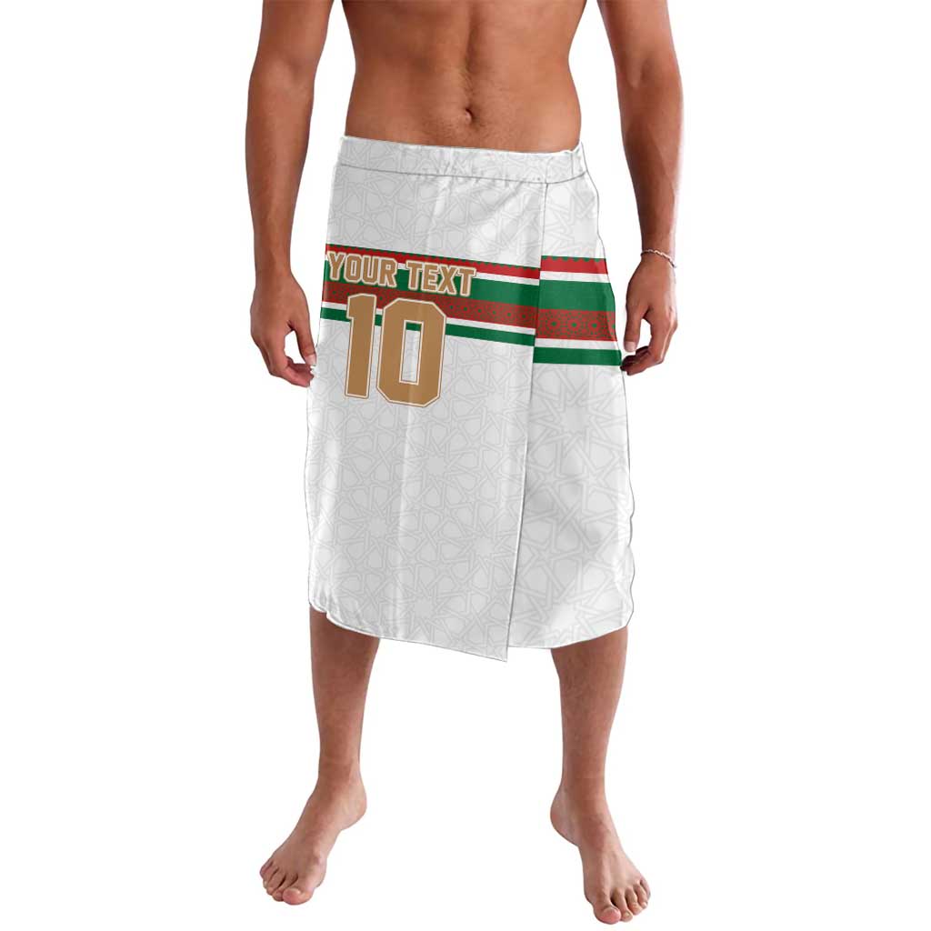 Custom Morocco Football Lavalava The Roar of Atlas Lions - Wonder Print Shop