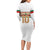 Custom Morocco Football Long Sleeve Bodycon Dress The Roar of Atlas Lions - Wonder Print Shop