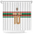 Custom Morocco Football Shower Curtain The Roar of Atlas Lions